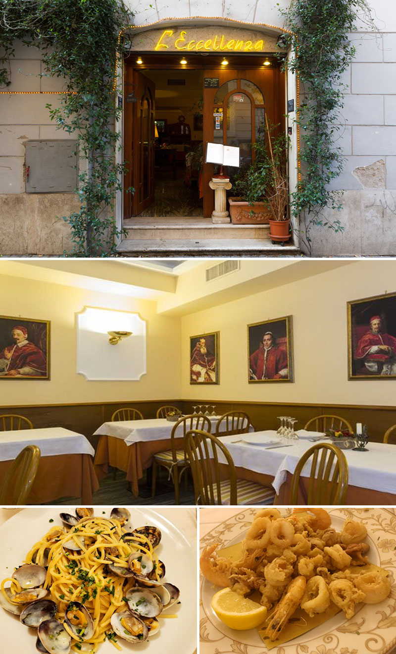 Ristorante Corsetti all'Eccellenza in Borgo(エッチェレンツア)