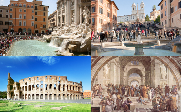 ローマ　観光イメージ