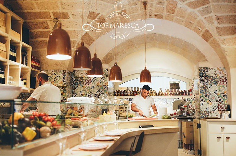 Tormaresca Vino e Cucina　内観①